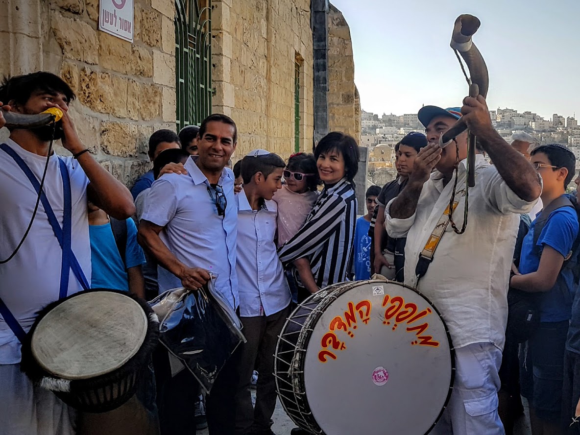 מתופפים לבר מצווה בחברון